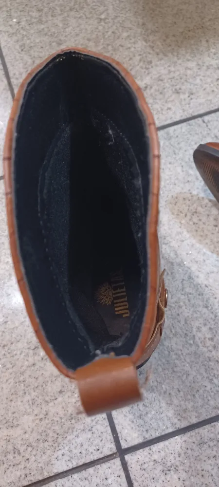 Julietta Brown Leather Cowboy Boots image indicator(5)