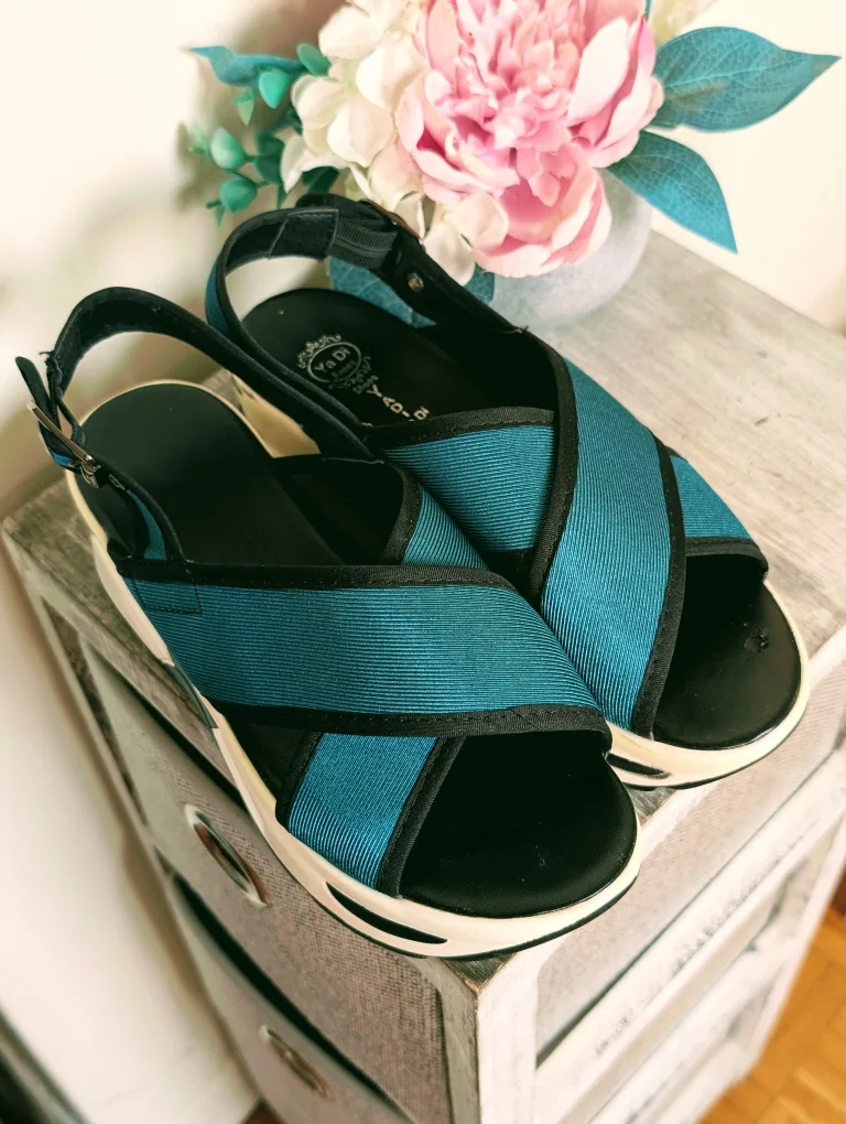 Ya Di teal platform sandals - Size 37 image indicator(3)