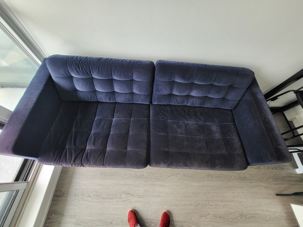 Ikea Soderhamn 2-Seat Sofa - Navy - photo 4