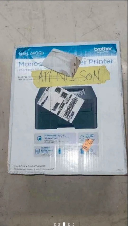 Brother HLL2400D Monochrome All-In-One Laser Printer image indicator(3)