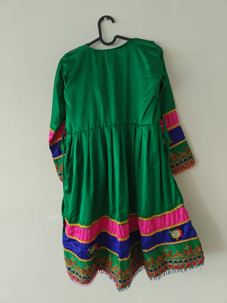Green Afghan Dress & Pants image indicator(2)
