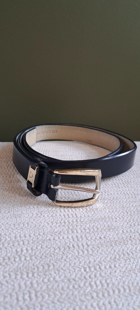 Liz Claiborne Black Leather Belt Extra Large