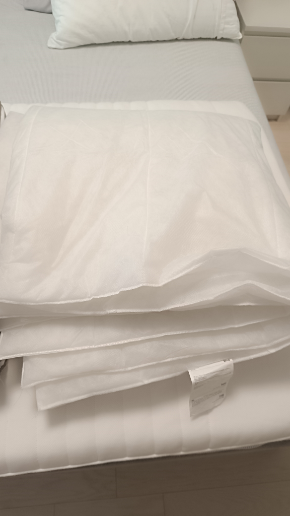 Down duvet White for him summer and winter - photo 5