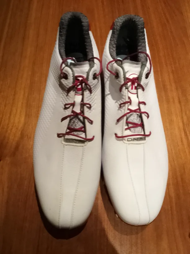 (Brand New) FootJoy DNA Golf Shoes - White/Red, Size 10 image indicator(3)