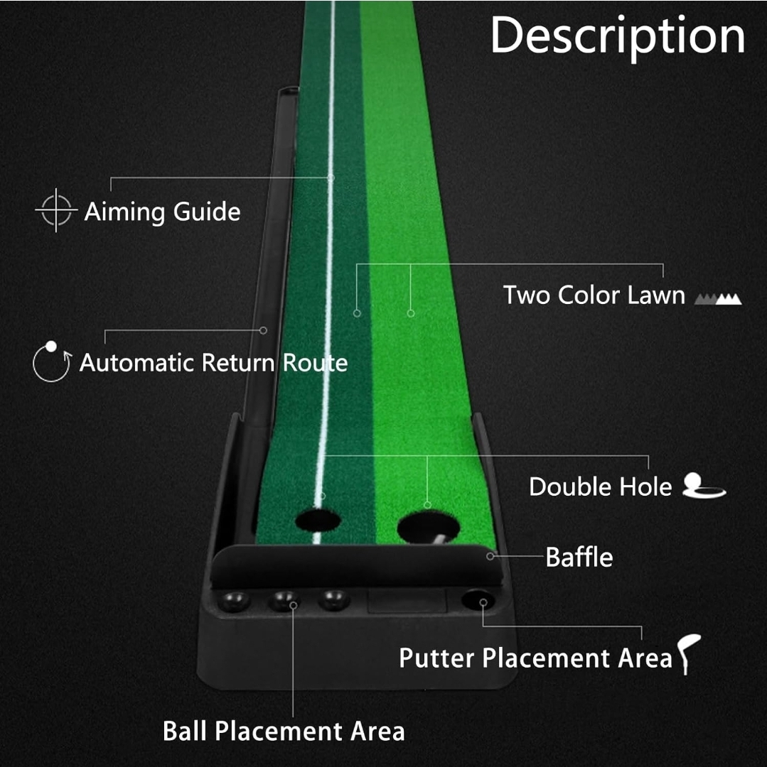 Golf Putting Green Mat - 2.5M - photo 5