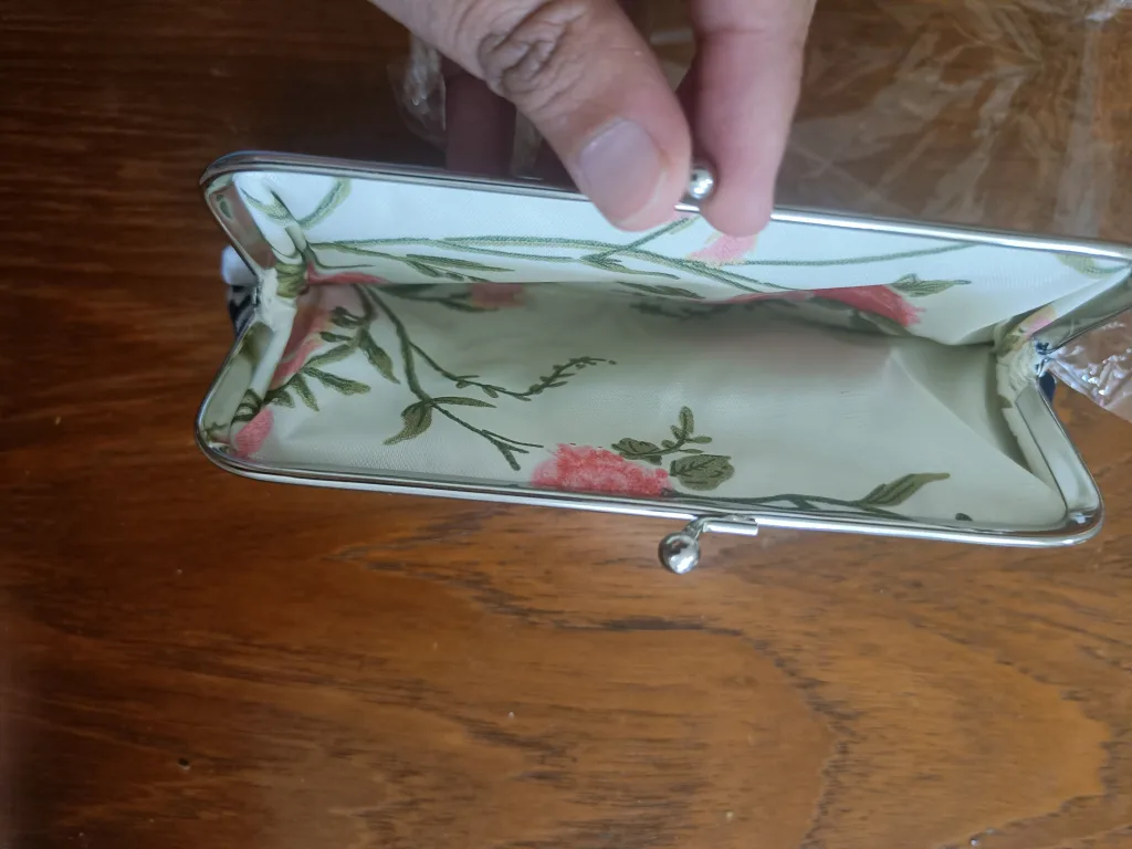 Floral Clutch Purse - New in Package image indicator(5)