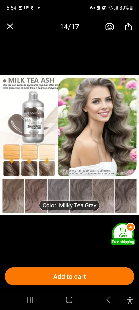 BRAND NEW Hair colour shampoo thumbnail