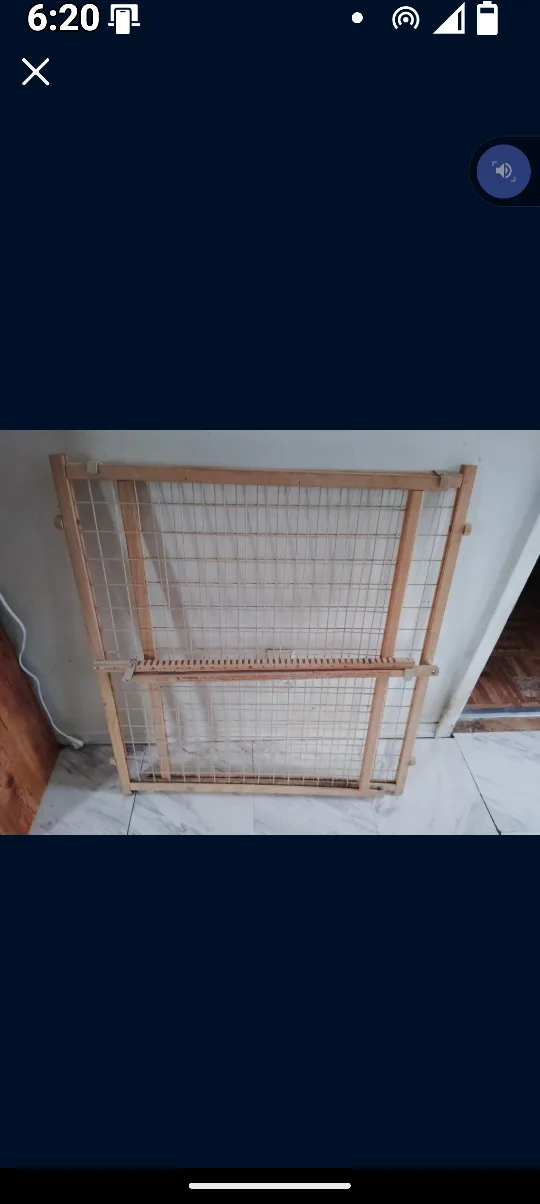 Wooden Baby Gate thumbnail