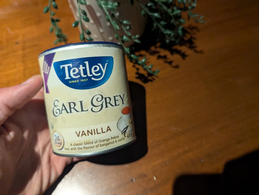 Tetley Earl Grey Vanilla Tea thumbnail