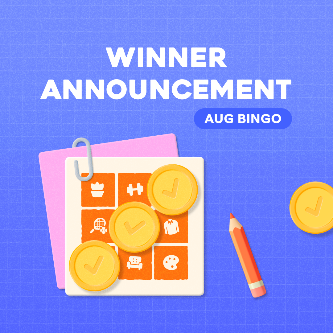August Bingo Winner Announcement 🏆