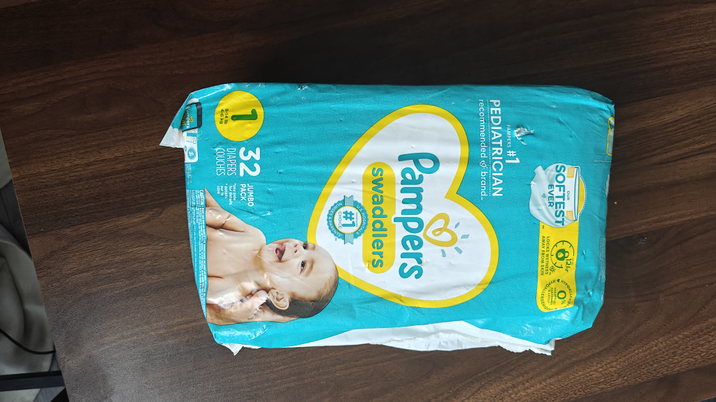Pampers Swaddlers Size 1 (8-14 lbs) - photo 3