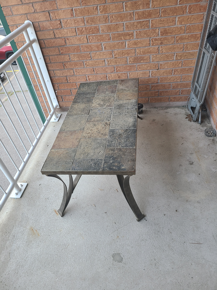 Tile Top Coffee Table - photo 2
