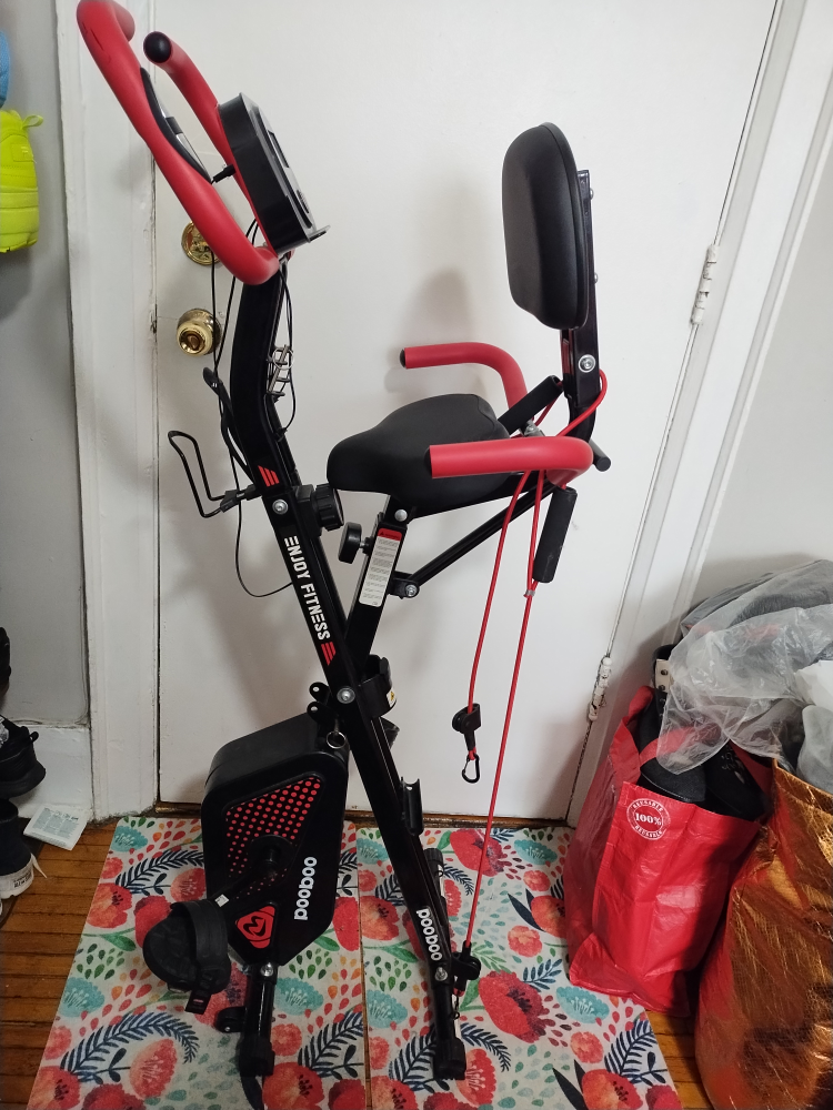Folding Exercise Bike - Enjoy Fitness foldable stationary