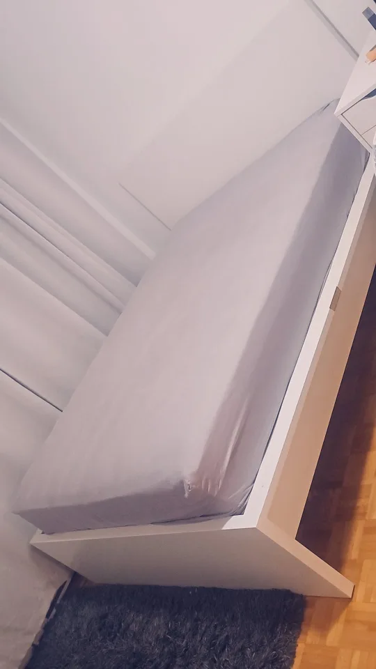 White Bed Frame full- free image indicator(3)