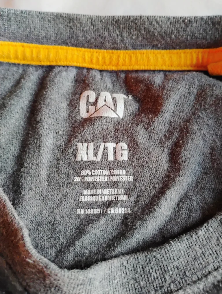 CAT Grey T-Shirt - XL image indicator(2)