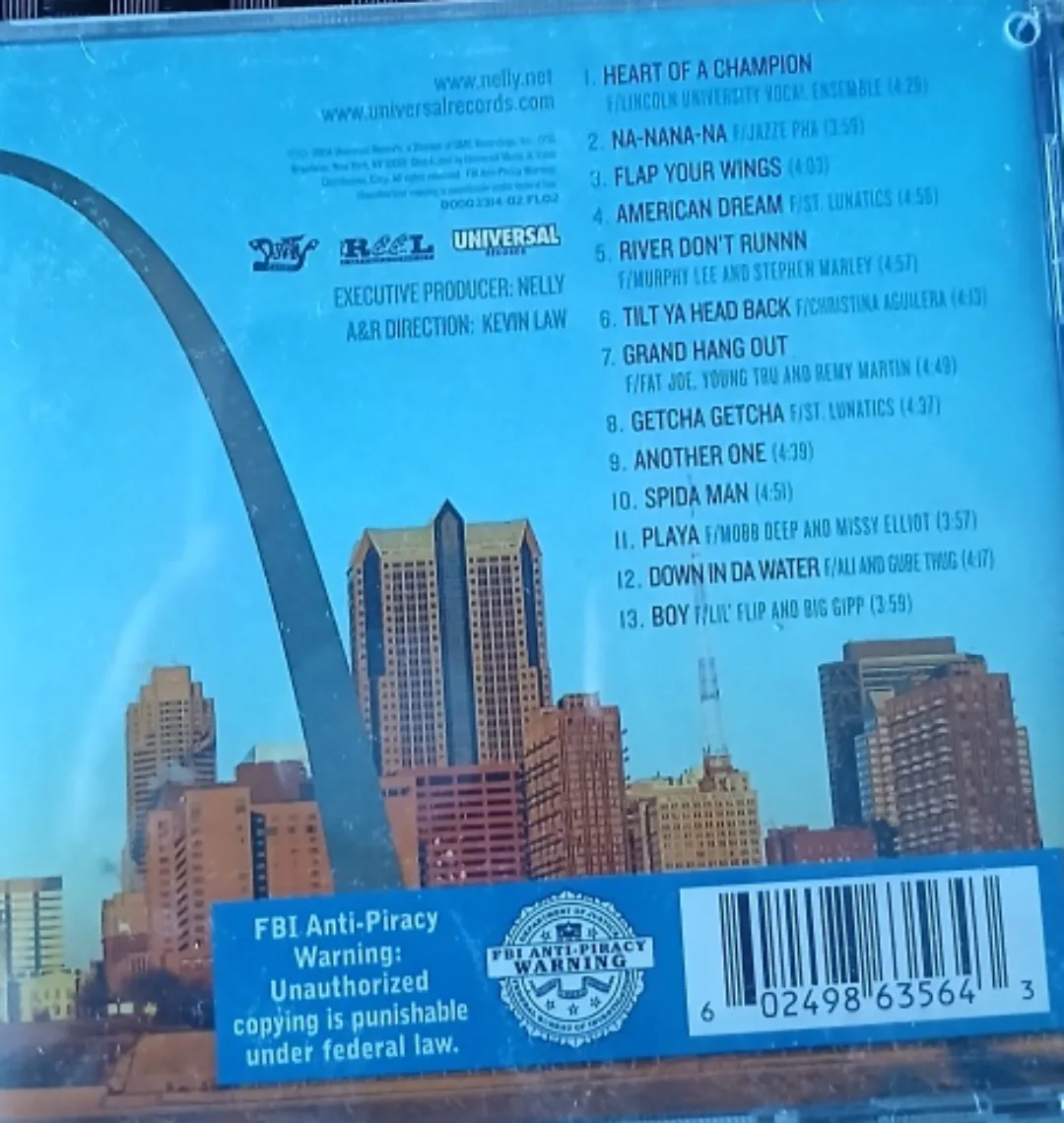 NELLY SWEAT and NELLYVILLE Sealed CDS image indicator(5)