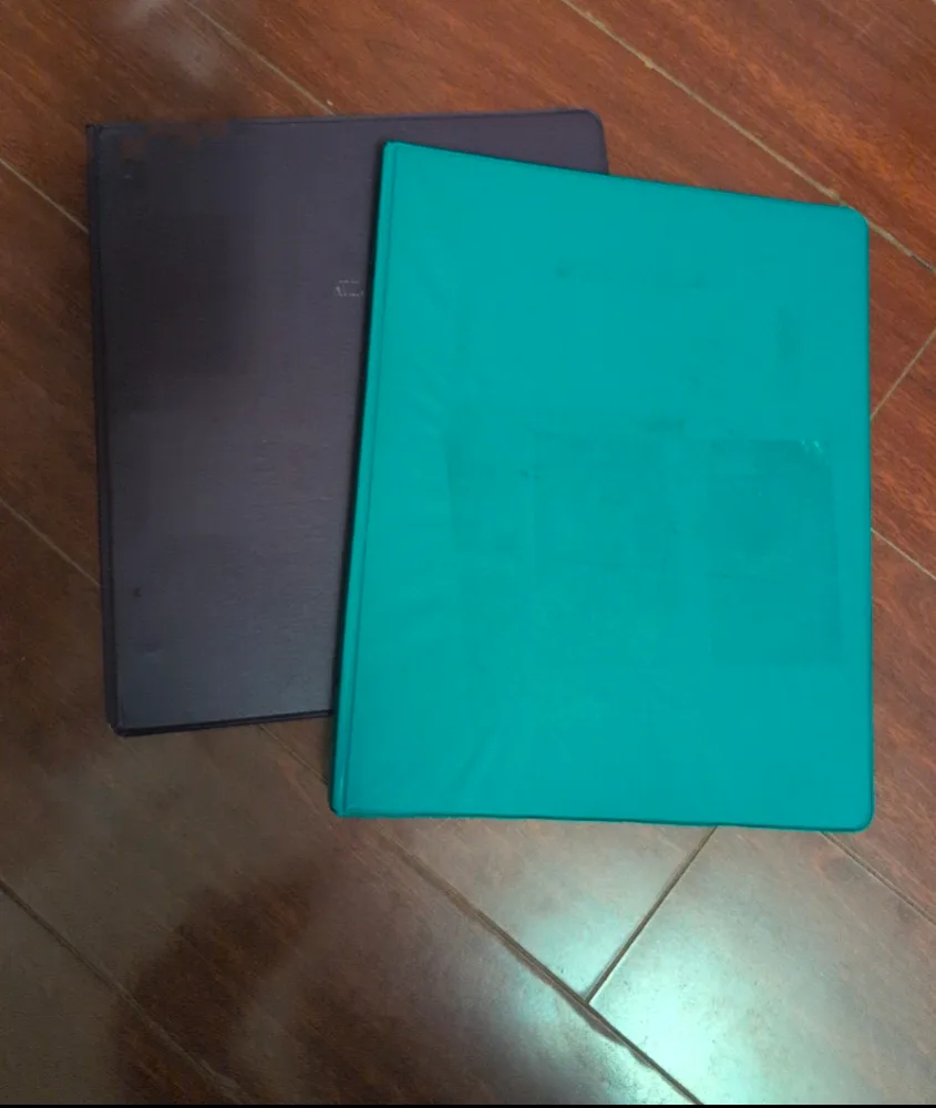 Two Binders - Purple and Teal thumbnail