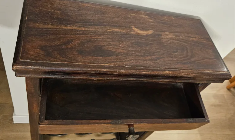 Wooden Wine Rack with Drawer image indicator(2)