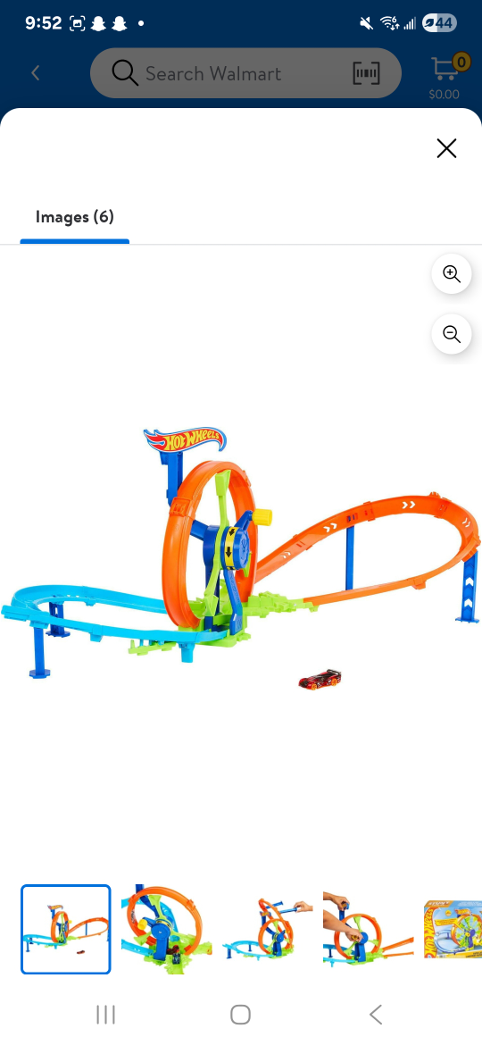 Hot Wheels Rapid Launch & Loop Playset