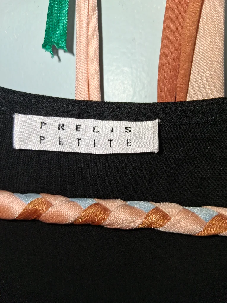 Precis Petite Black Dress - Size 14 image indicator(3)