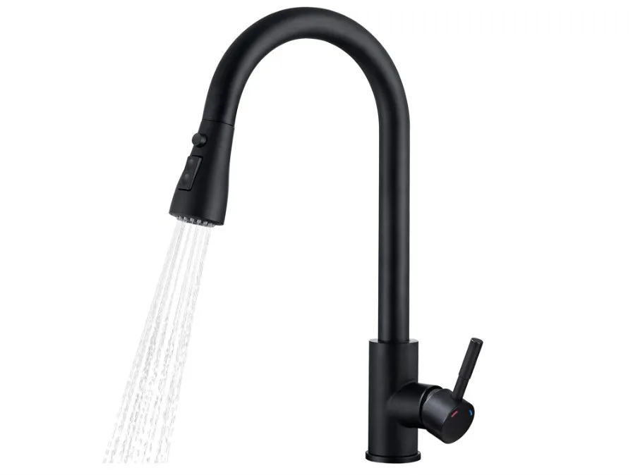 Brand New Black Kitchen Pull Out Faucet For Sale thumbnail
