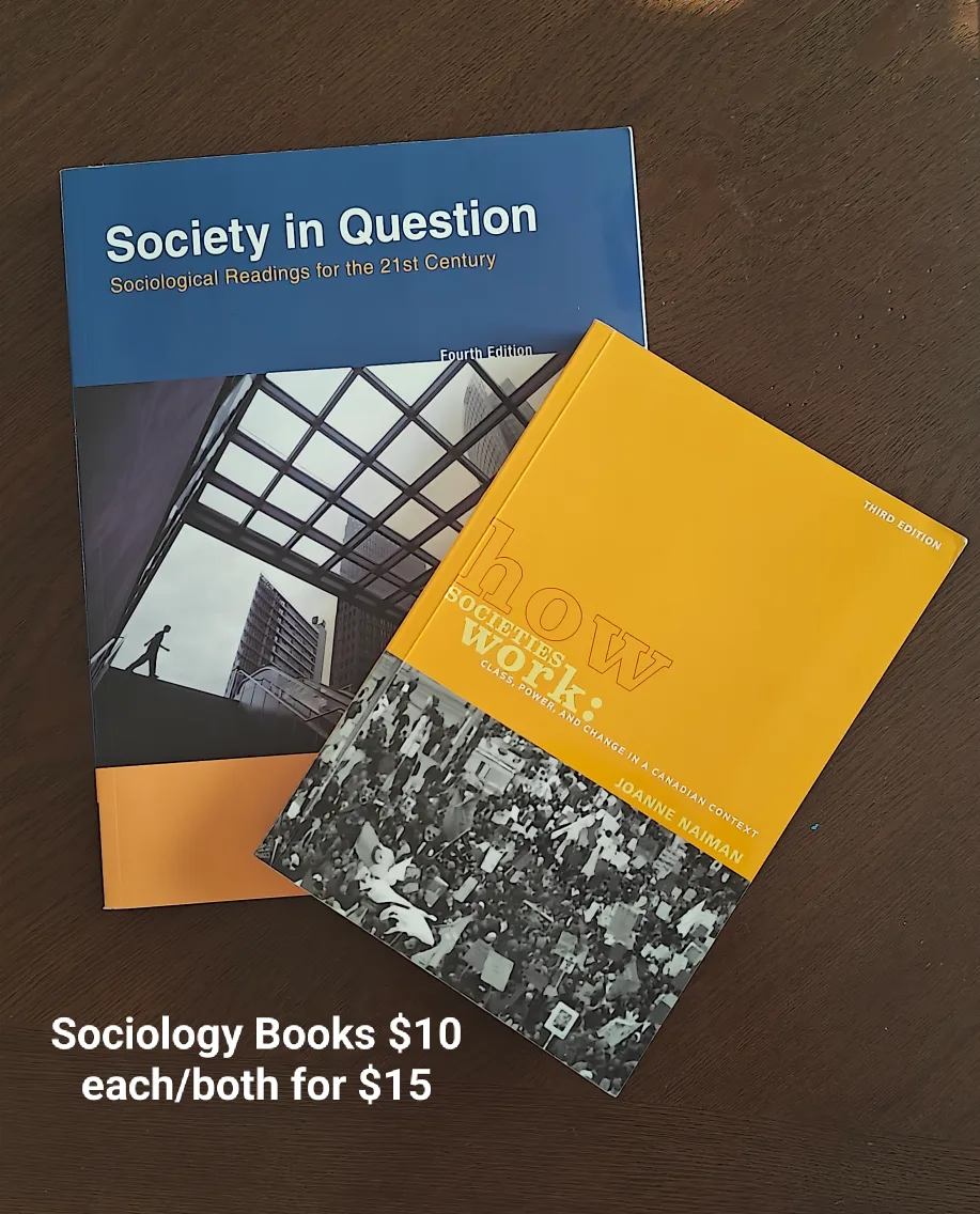 Sociology Books: Society in Question & How Societies Work thumbnail