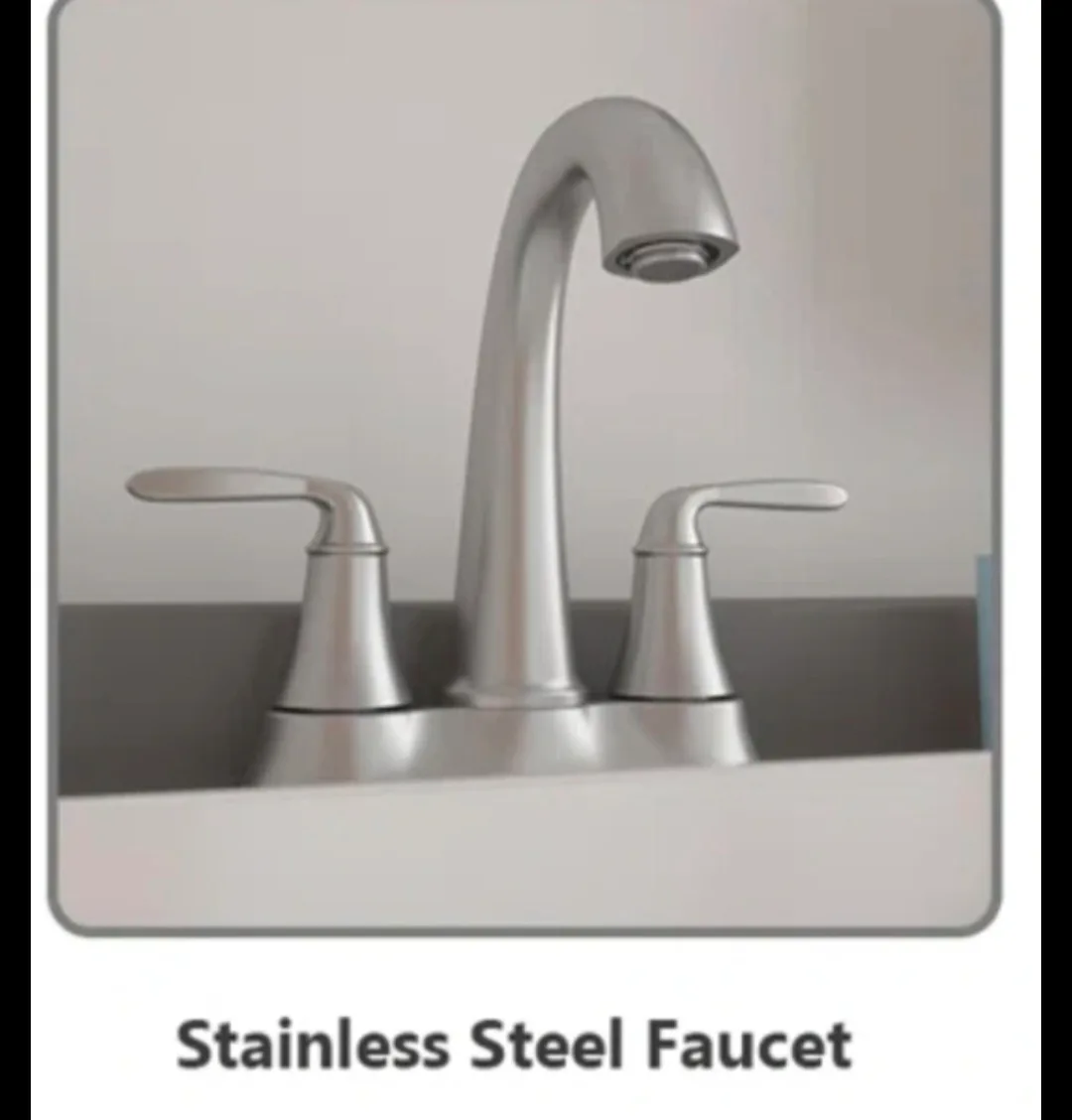 Stainless Steel Bathroom Faucet - New thumbnail