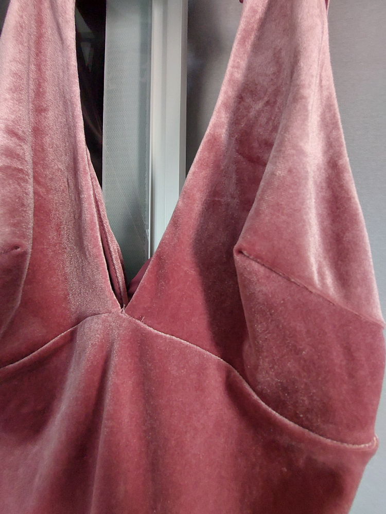 Pink Velvet Bodysuit - photo 2