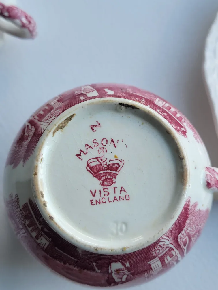 Vintage Masons Vista Red Ironstone China image indicator(5)
