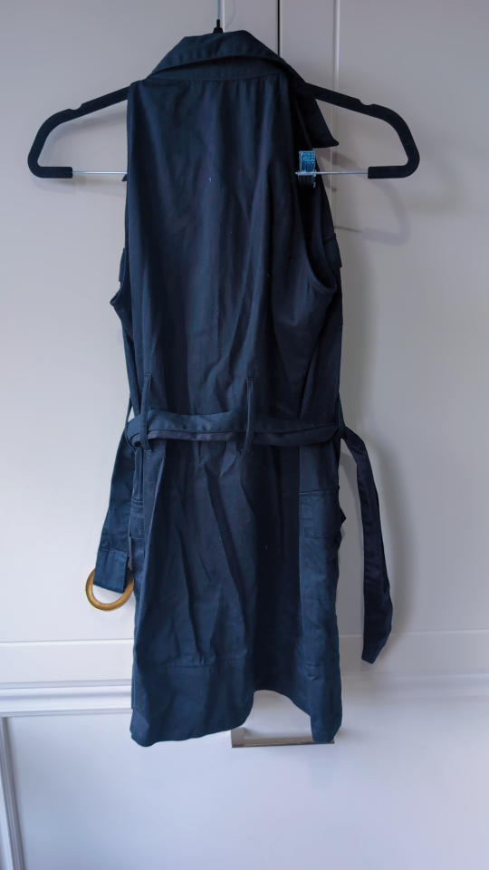 Black Rivet Dress - Black, Size S - photo 2