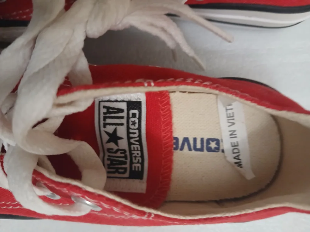 Converse All Star Red Sneakers - Size 12 thumbnail
