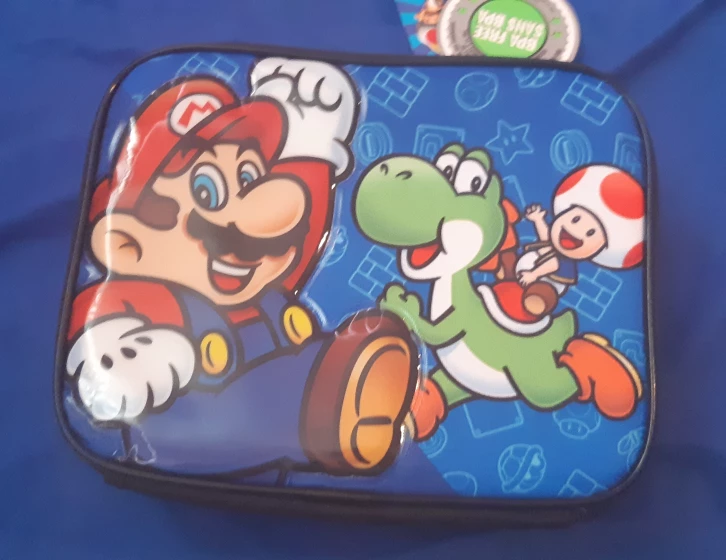 Nintendo Super Mario Lunch Box - New