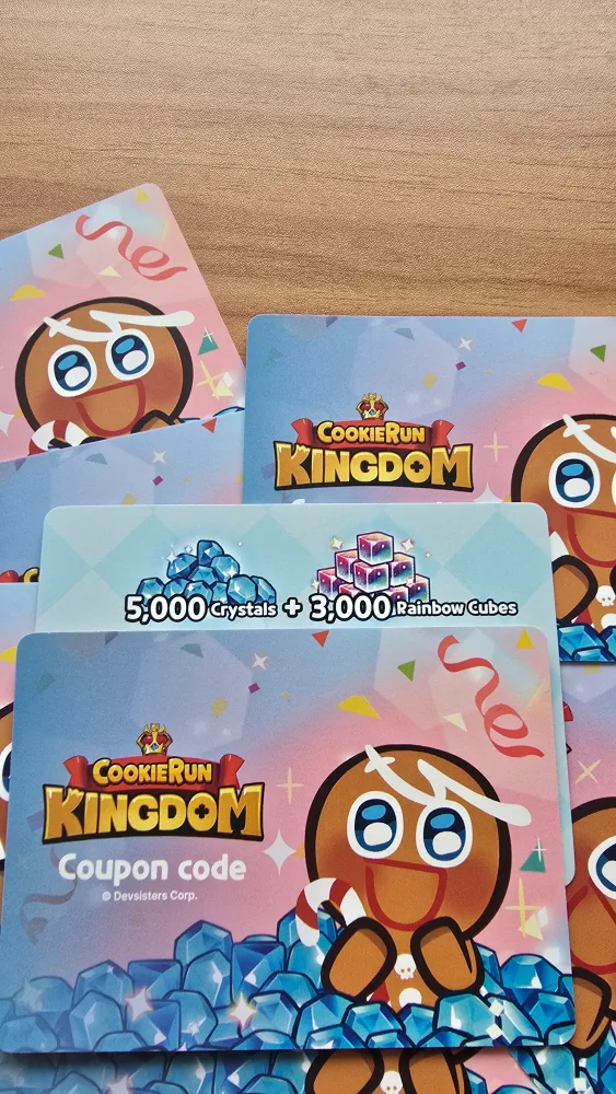 CookieRun Kingdom codes 60$ worth image indicator(2)