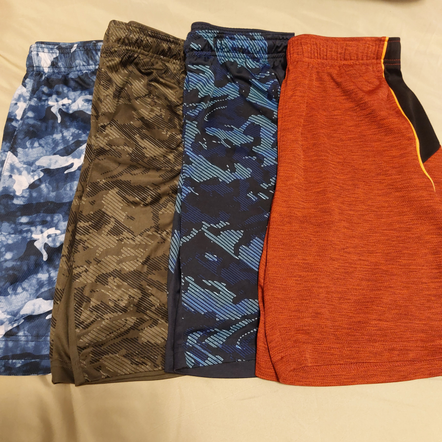 4 Pairs of Boys Shorts