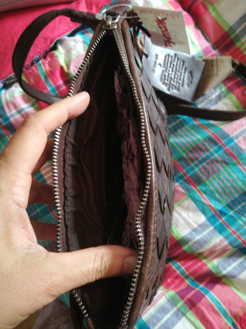 VILENCA Brown Leather Handbag - photo 5