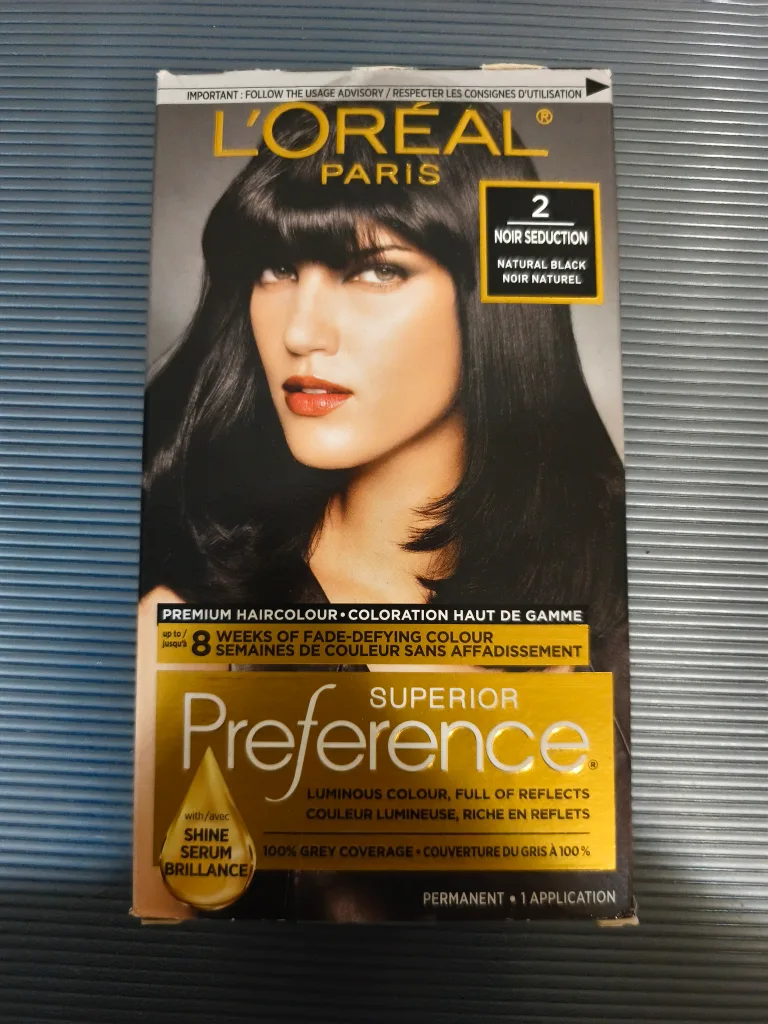 L'Oreal Paris Superior Preference Hair Colour - Noir Seduction thumbnail