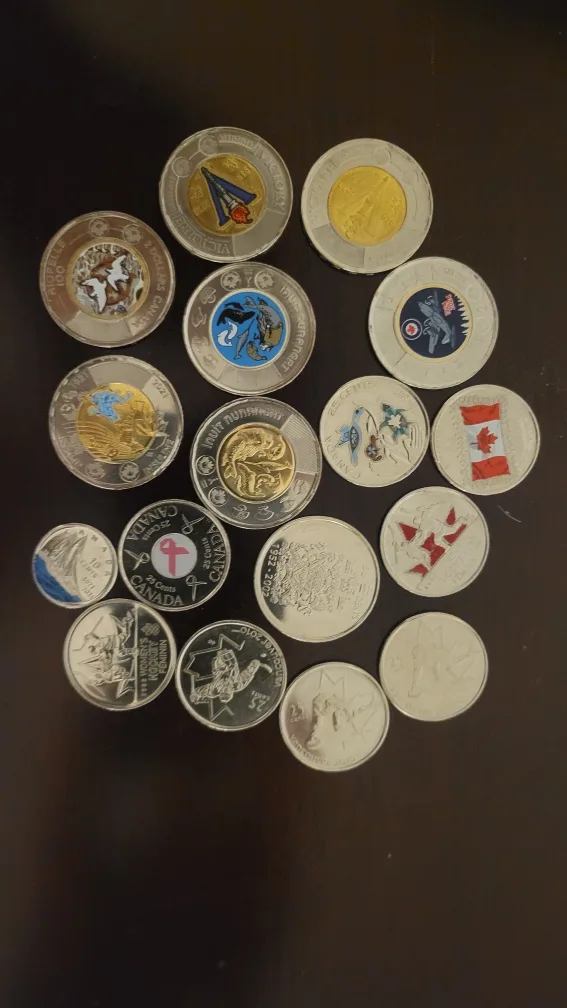 Canadian Coins - Assorted thumbnail