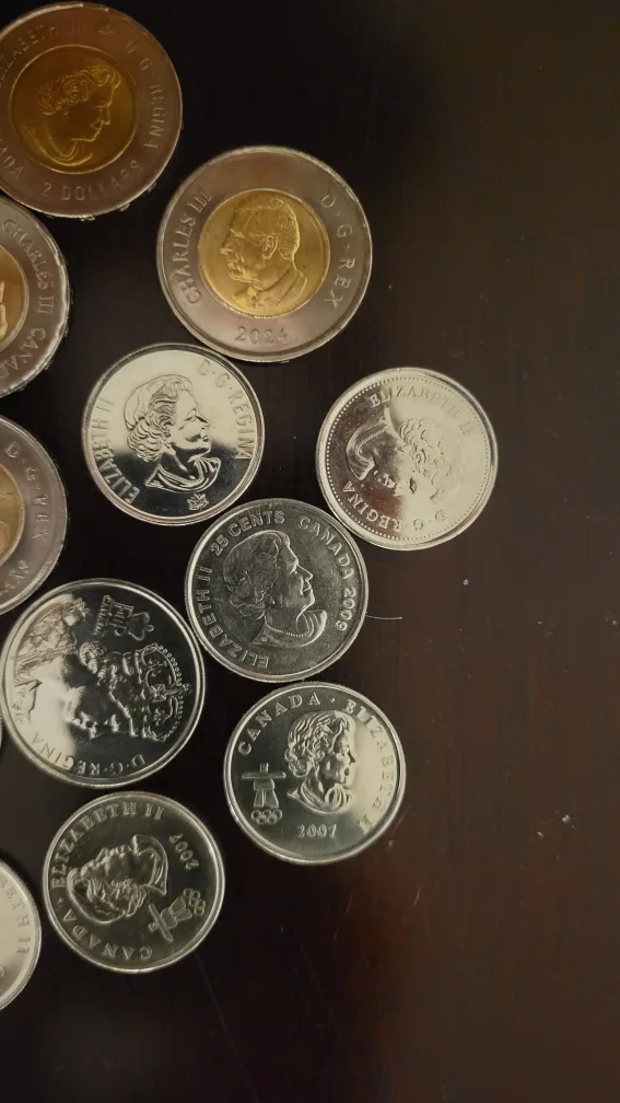 Canadian Coins - Assorted image indicator(5)