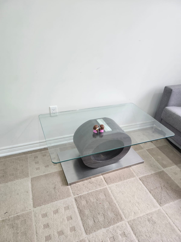 Grey Sectional Sofa and Dining Table Set - photo 2