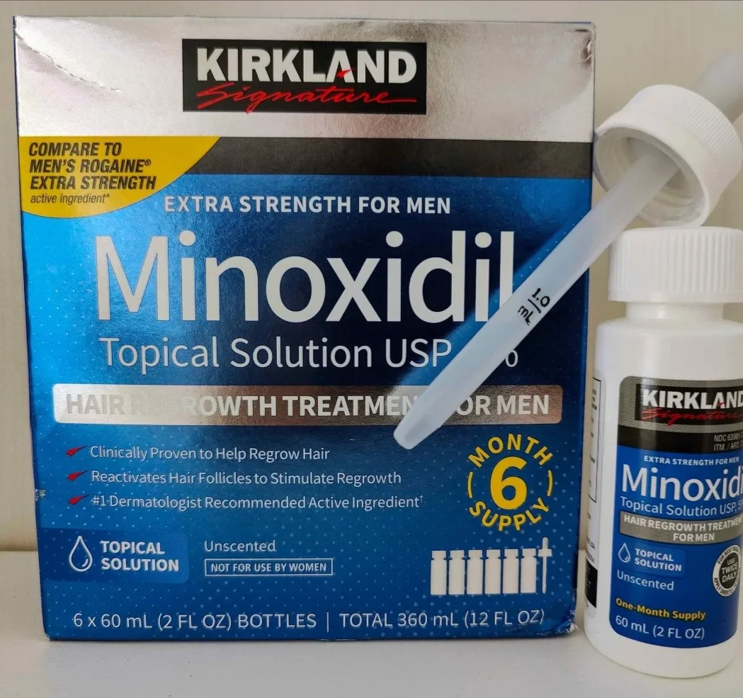 Kirkland Minoxidil Topical Solution 5% - 6 Month Supply thumbnail