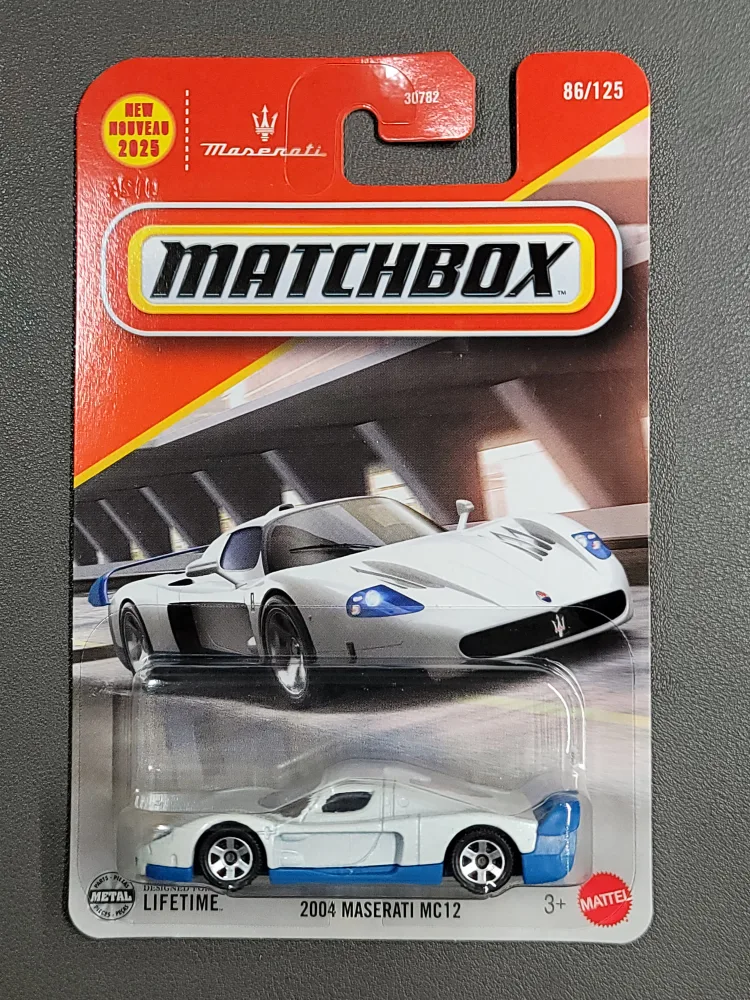 Matchbox 2004 Maserati MC12 Diecast Car thumbnail