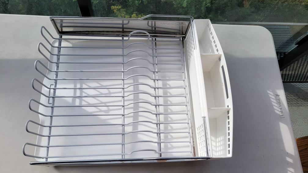 KitchenAid Dish Rack - White/Silver - photo 3