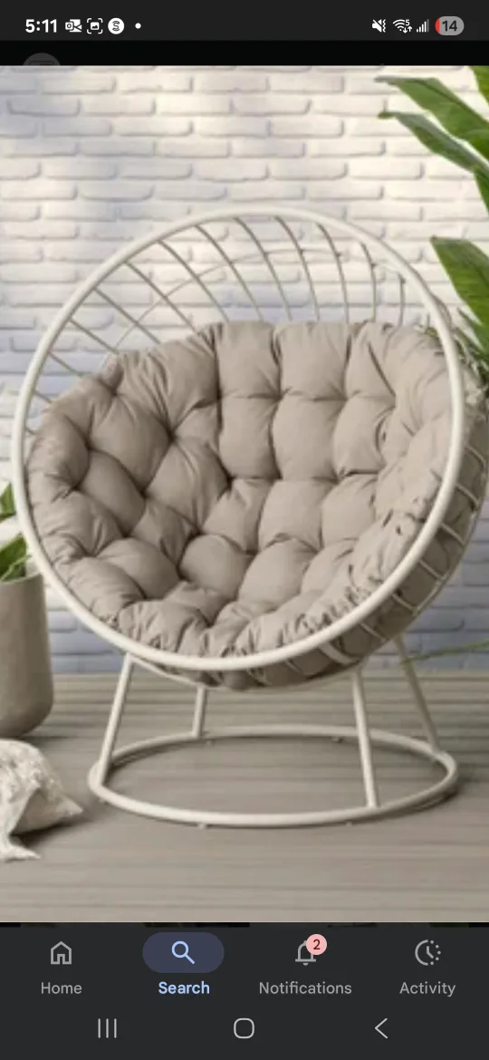 agio  Venetian egg chair thumbnail