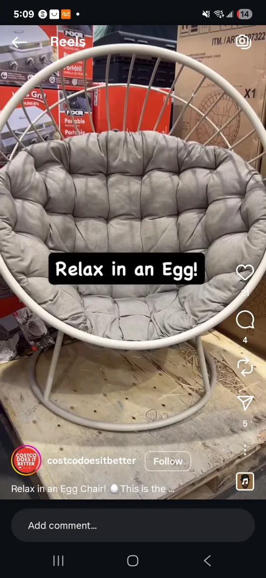 agio  Venetian egg chair image indicator(2)