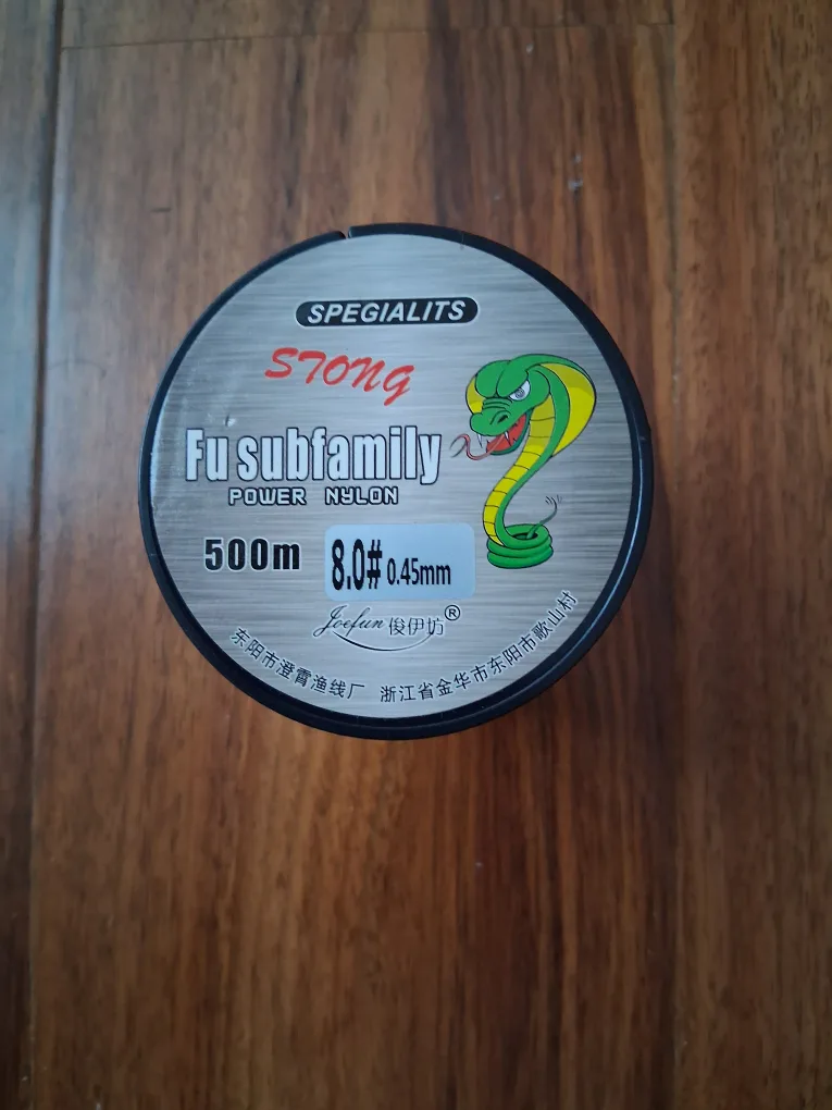 Fu Subfamily Power Nylon Fishing Line 500m thumbnail