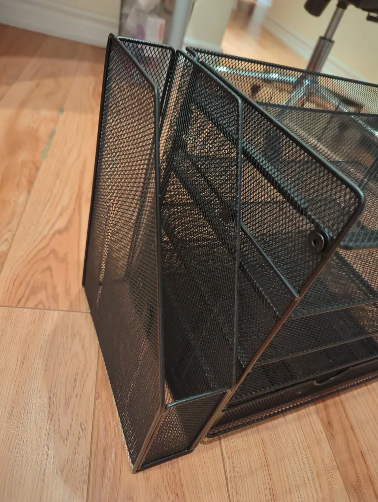 Black Mesh Desk Organizer image indicator(3)