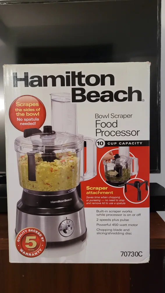 Hamilton Beach Bowl Scraper Food Processor thumbnail