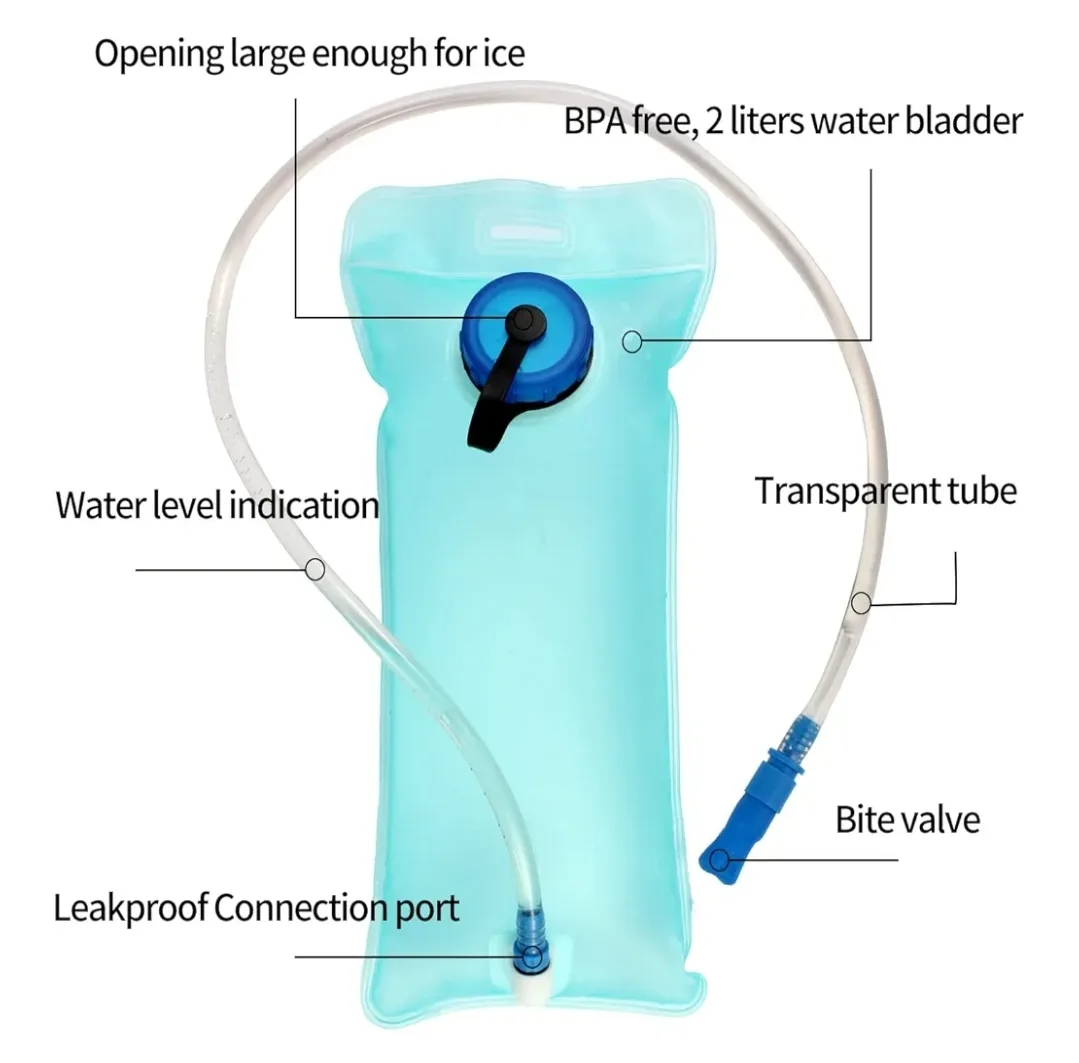 Hydration Pack Backpack with 2L Water Bladder image indicator(3)