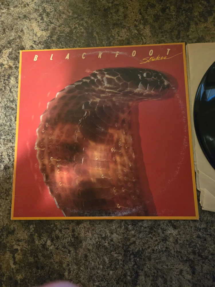 Blackfoot Strikes! Vinyl Record - ATCO thumbnail