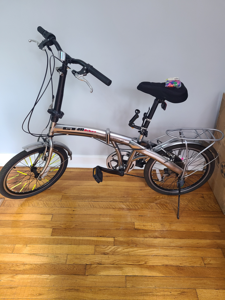GT Bikes LT2.0 Folding Bike - Silver